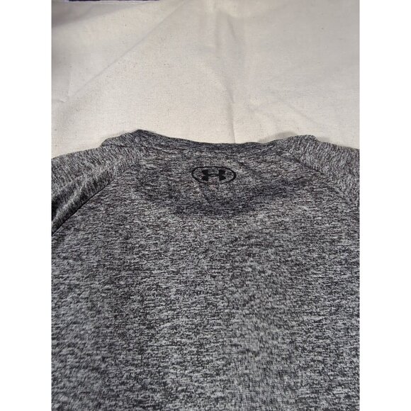 Under Armour XXL Men’s “The Tech Tee” Loose Headgear Grey Blend SS Shirt - Picture 7 of 8